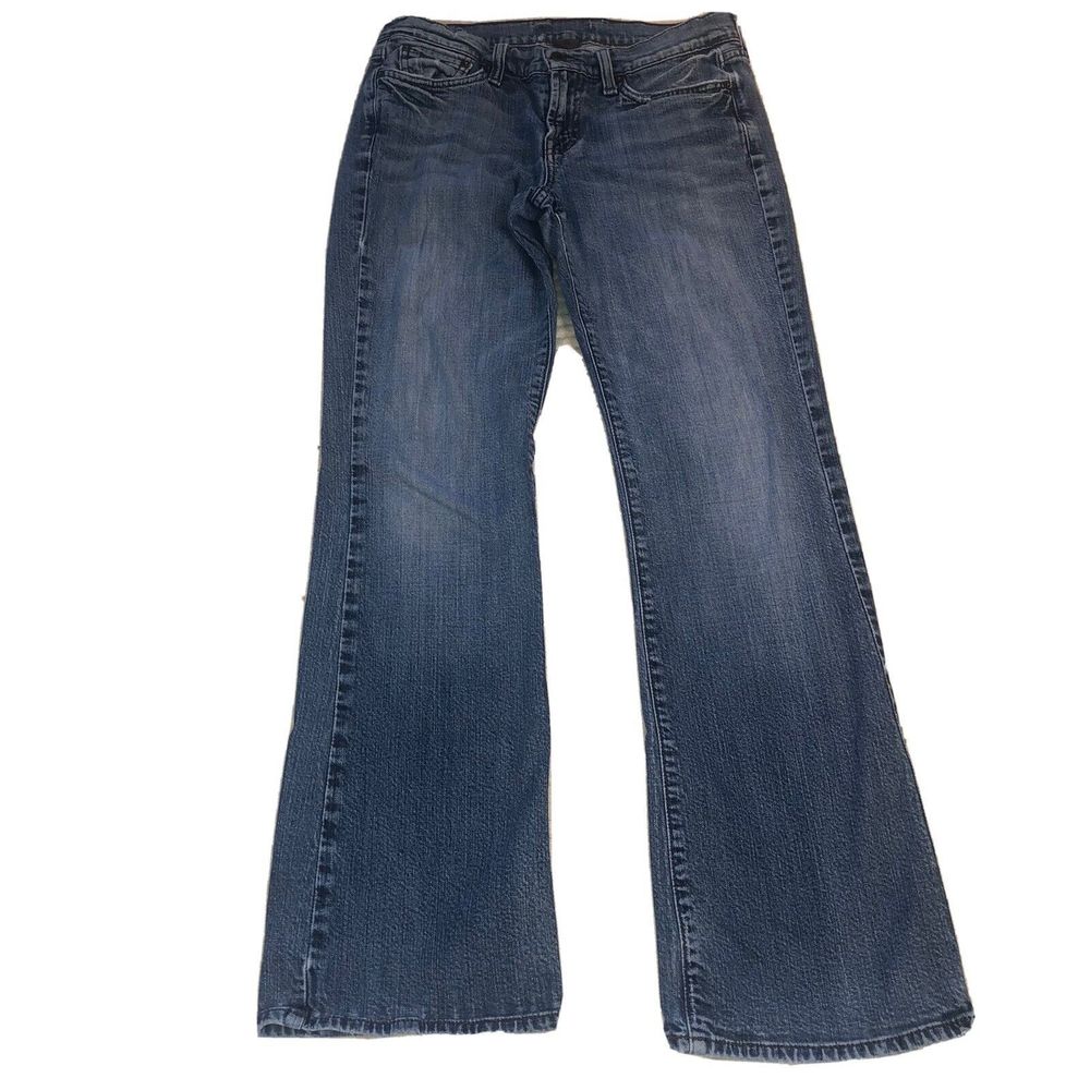 LUCKY BRAND Size 8/29 Indigo Wings Sweet N Low Boot Cut